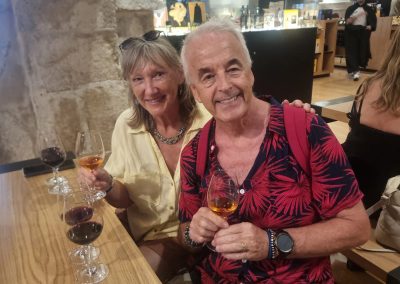 Port tasting at Sandemans Porto