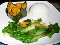 Chicken Amok at Genevieve's Siem Reap