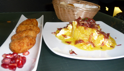 Croquetas and Broken Eggs and Ham at Garum 2.1