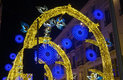 Malaga Christmas lights