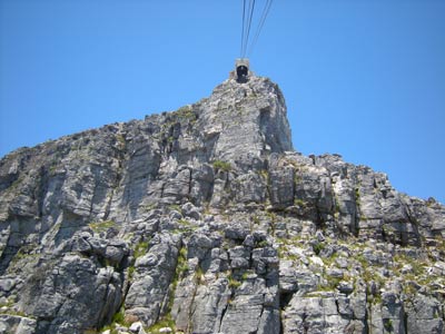 cable car to Table Mountain, Cape Town